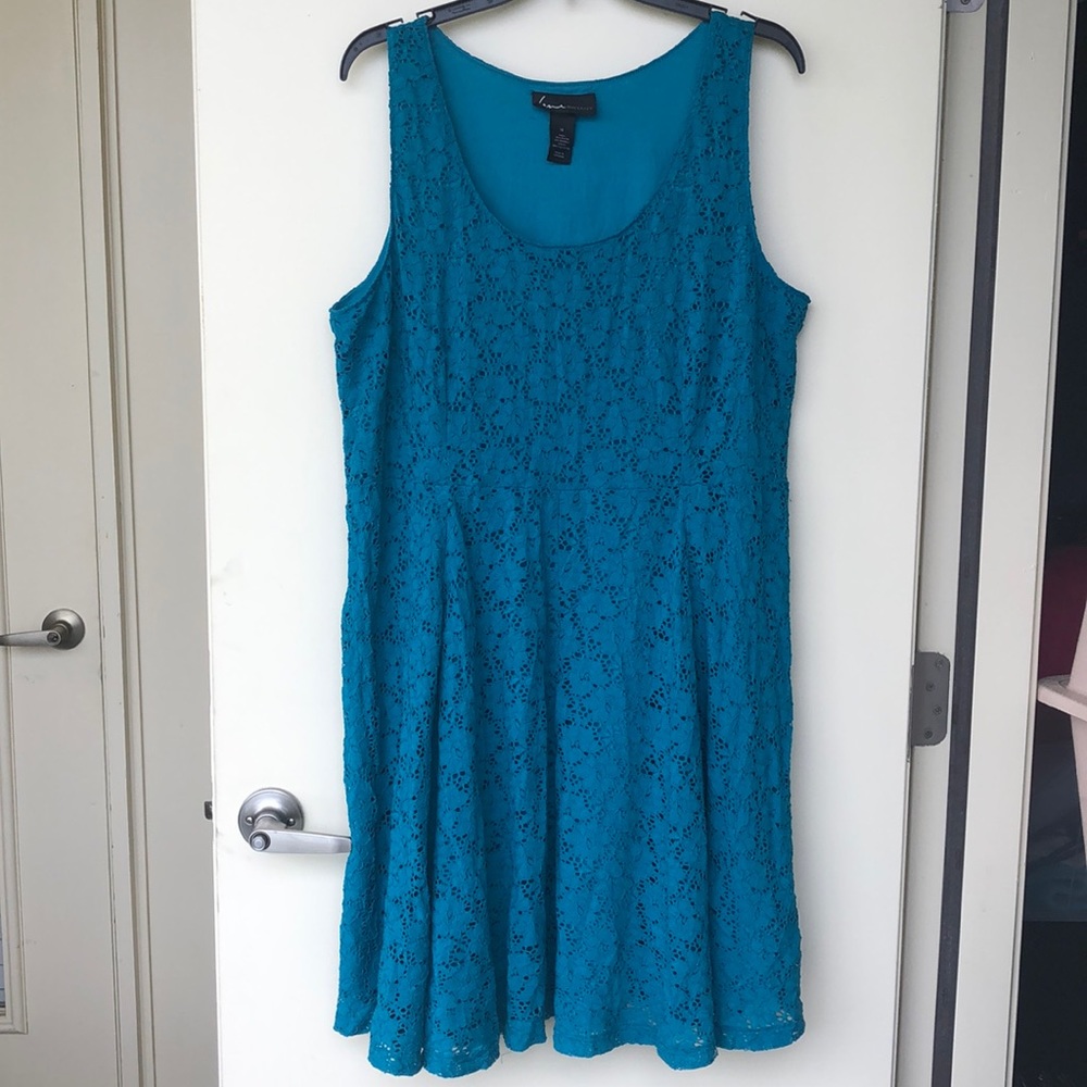 Lane Bryant Lace Skater Dress